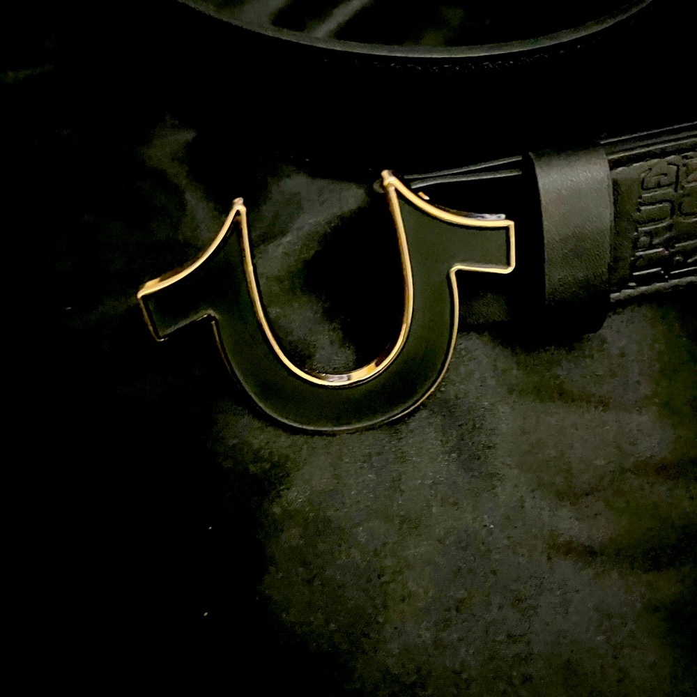 Sleek and Stylish True Religion Belt.